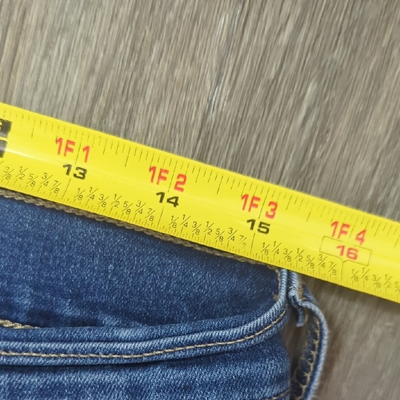 524 Bootcut Levi's Classic Blue Women's Jeans - Picture 8 of 9